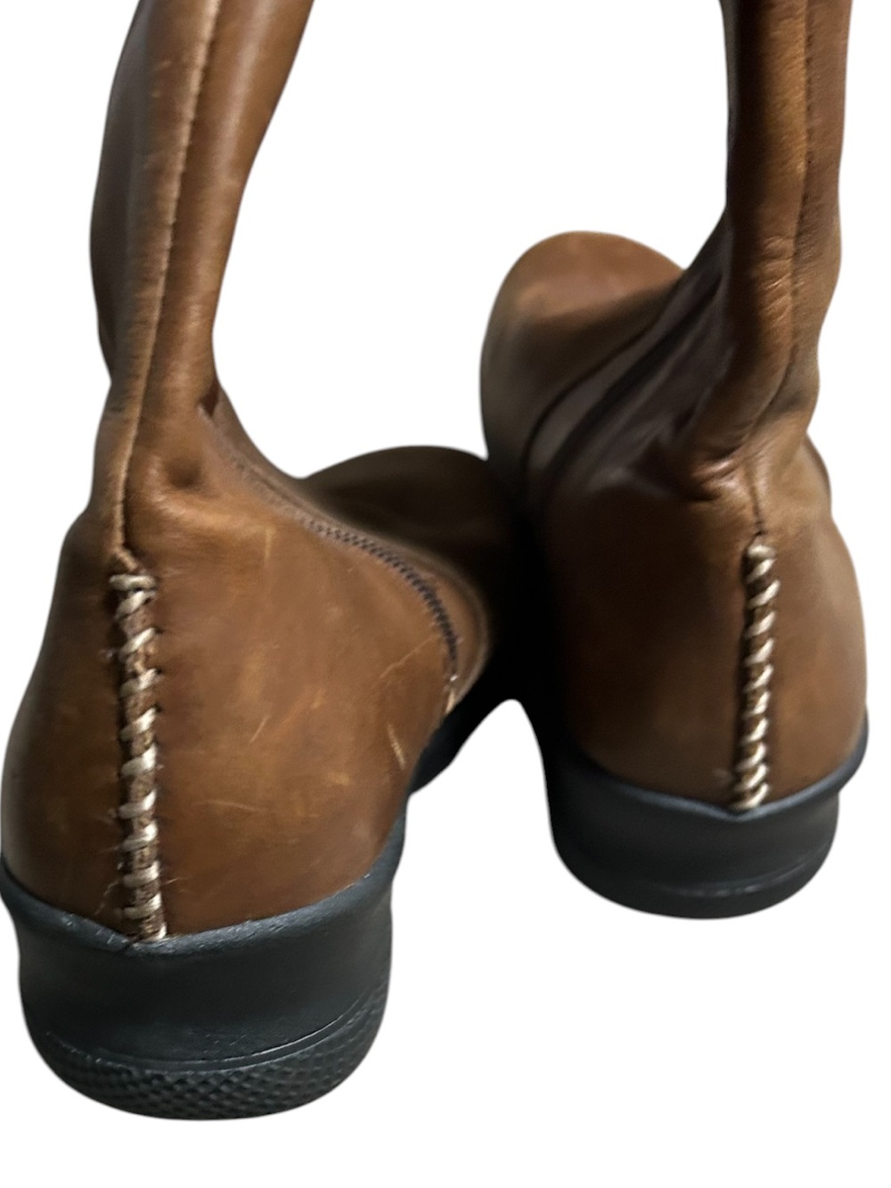 Keen Brown Bern Baby Bern 1005482 Leather Knee High Boots Size 9 - Picture 5 of 7